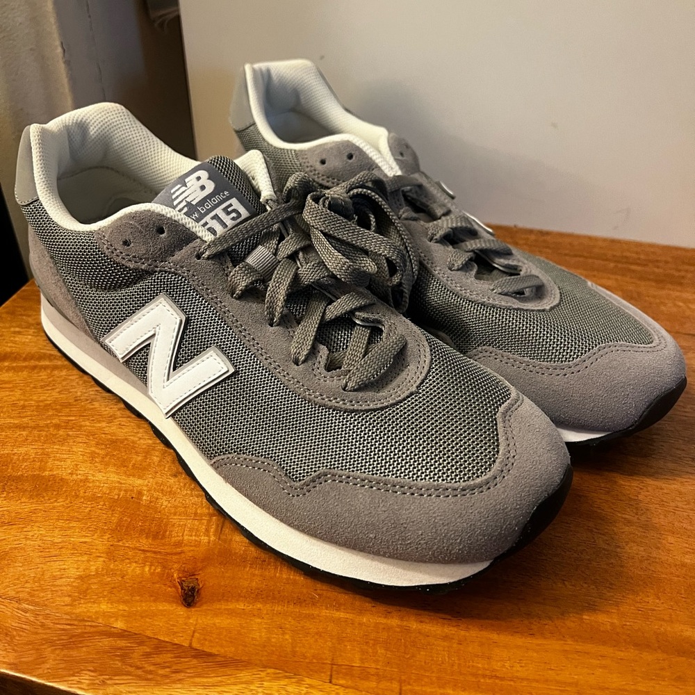 New Balance 515 Grey & White Sneakers | Size 10.5 Men’s | Excellent Condition